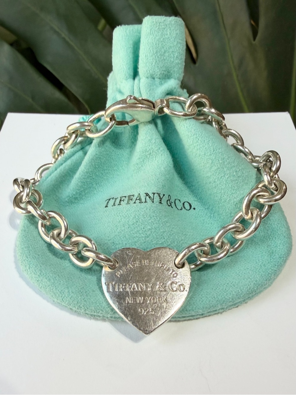 ❤️ Tiffany & Co. Heart Tag Bracelet in Silver